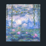 Claude Monet Water Lillies 1919 Notepad<br><div class="desc">Title: Water Lilies
Artist: Claude Monet
Year: 1919</div>