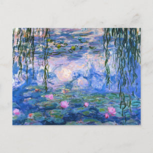 Claude Monet Water Lillies 1919 Postcard