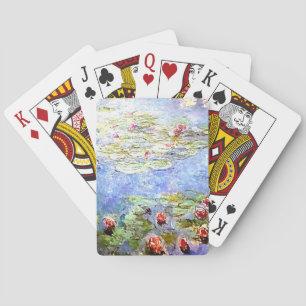Claude Monet Water Lillies Playing Cards