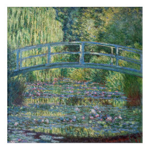 Claude Monet - Water Lily pond, Green Harmony Acrylic Print