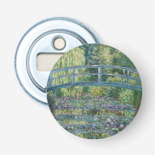 Claude Monet - Water Lily pond, Green Harmony Bottle Opener