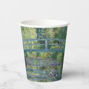 Claude Monet - Water Lily pond, Green Harmony Paper Cups