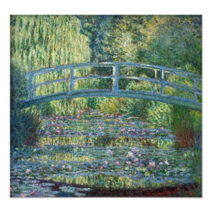 Claude Monet - Water Lily pond, Green Harmony Photo Print