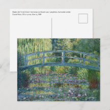 Claude Monet - Water Lily pond, Green Harmony