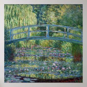 Claude Monet - Water Lily pond, Green Harmony Poster