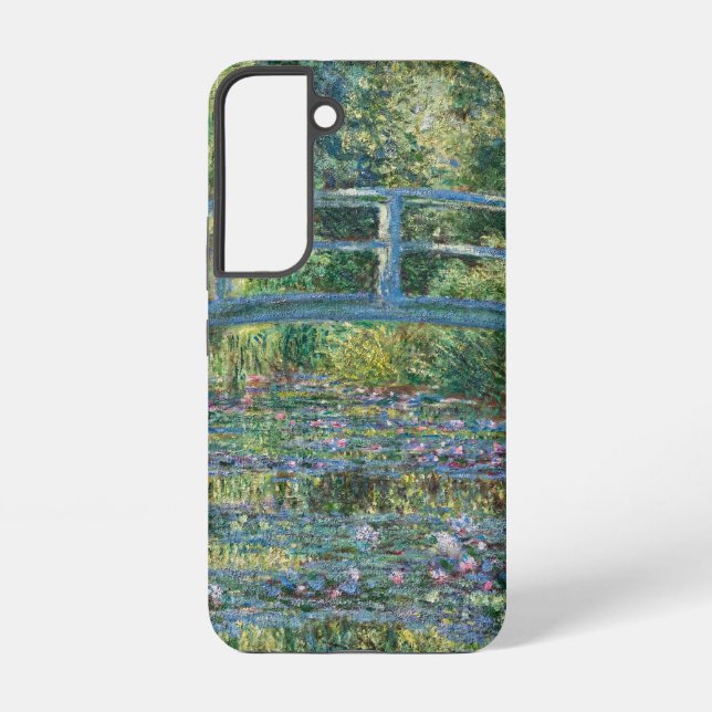 Claude Monet - Water Lily pond, Green Harmony Samsung Galaxy S22 Case (Back)