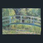 Claude Monet - Water Lily Pond & Japanesese Bridge Pillowcase<br><div class="desc">The Water Lily Pond and the Japanese Bridge / Le Bassin aux nympheas - Claude Monet,  1899</div>