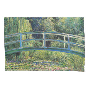 Claude Monet - Water Lily Pond & Japanesese Bridge Pillowcase