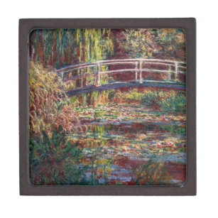 Claude Monet - Water Lily pond, Pink Harmony Gift Box