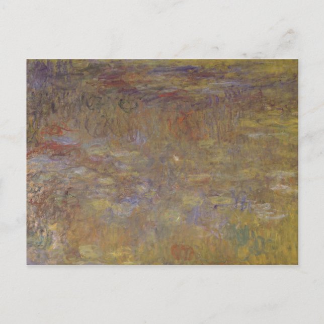 Claude Monet | Water-Lily Pond Postcard (Front)