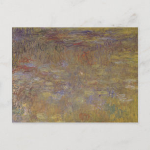 Claude Monet Water-Lily Pond Postcard