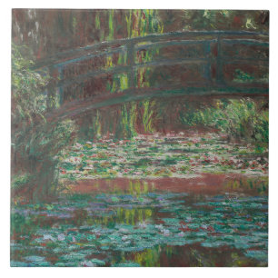 Claude Monet - Water Lily Pond Tile