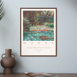Claude Monet Water Lily Pond Vintage Painting Art Poster