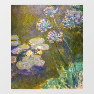 Claude Monet - Waterlilies and Agapanthus
