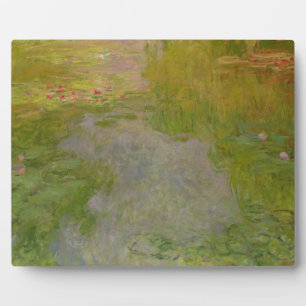Claude Monet Waterlilies, c.1919 (oil on canvas) Plaque