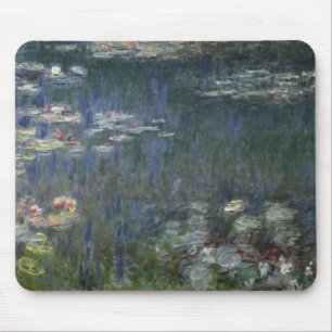 Claude Monet   Waterlilies: Green Reflections Mouse Pad