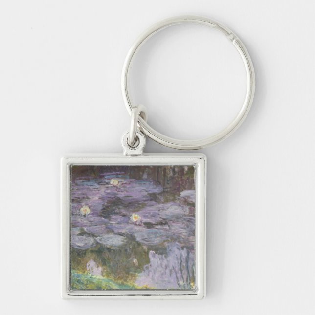 Claude Monet | Waterlilies Key Ring (Front)