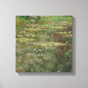 Claude Monet   Waterlilies or The Water Lily Pond  Canvas Print
