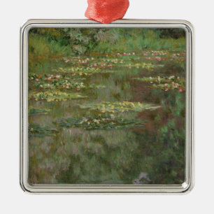 Claude Monet Waterlilies or The Water Lily Pond Metal Tree Decoration
