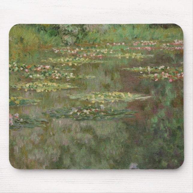 Claude Monet | Waterlilies or The Water Lily Pond  Mouse Pad (Front)