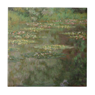 Claude Monet Waterlilies or The Water Lily Pond Tile