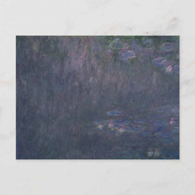 Claude Monet | Waterlilies: Reflections of Trees Postcard (Front)