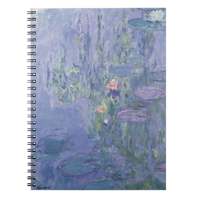 Claude Monet | Waterlilies Spiral Notebook (Front)