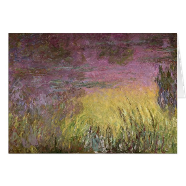 Claude Monet | Waterlilies Sunset, 1915-26 (Front Horizontal)