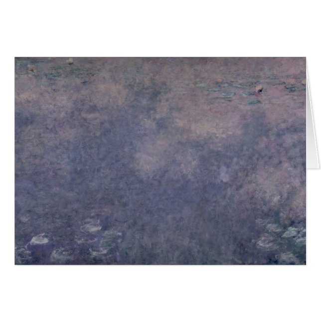 Claude Monet | Waterlilies: Two Weeping Willows (Front Horizontal)