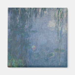 Claude Monet Waterlilies: Weeping Willows, 1914 Magnet