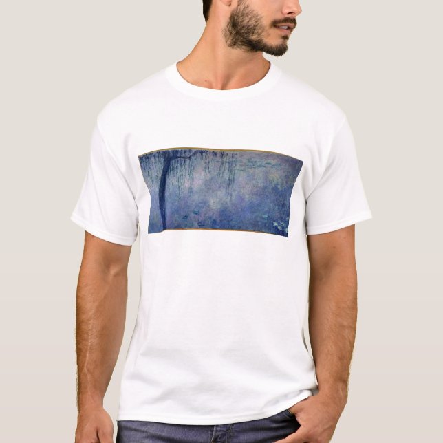 Claude Monet | Waterlilies: Weeping Willows left T-Shirt (Front)