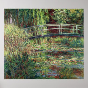 Claude Monet   Waterlily Pond: Pink Harmony, 1900 Poster