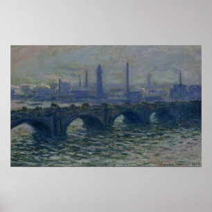 Claude Monet   Waterloo Bridge, 1902 Poster