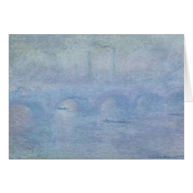 Claude Monet | Waterloo Bridge: Effect of the Mist (Front Horizontal)