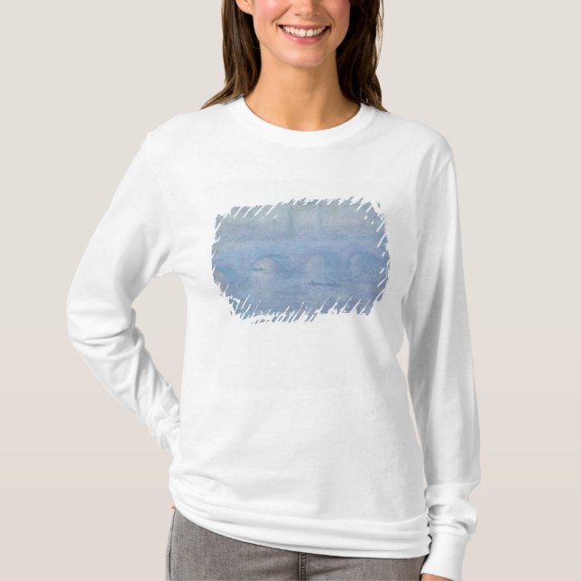 Claude Monet | Waterloo Bridge: Effect of the Mist T-Shirt (Front)