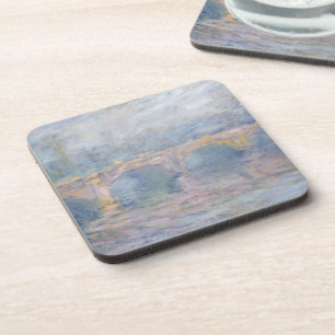 Claude Monet Waterloo Bridge, London, at Sunset Coaster