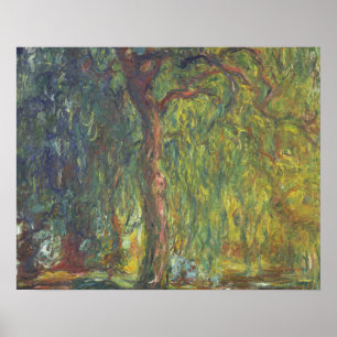 Claude Monet - Weeping Willow Poster