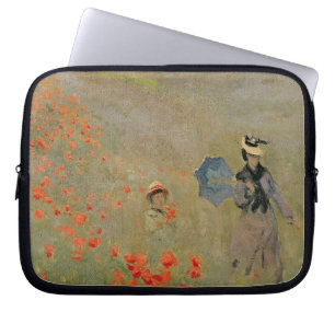 Claude Monet   Wild Poppies, near Argenteuil Laptop Sleeve