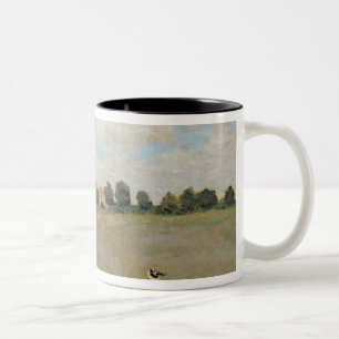 Claude Monet Wild Poppies, near Argenteuil Two-Tone Coffee Mug