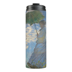 Claude Monet Woman with a Parasol Fine Art Thermal Tumbler