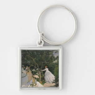 Claude Monet Women in the Garden, 1866 Key Ring