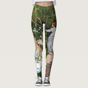 Claude Monet - Women in the Garden Leggings