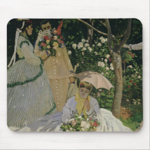 Claude Monet Women in the Garden Mouse Pad
