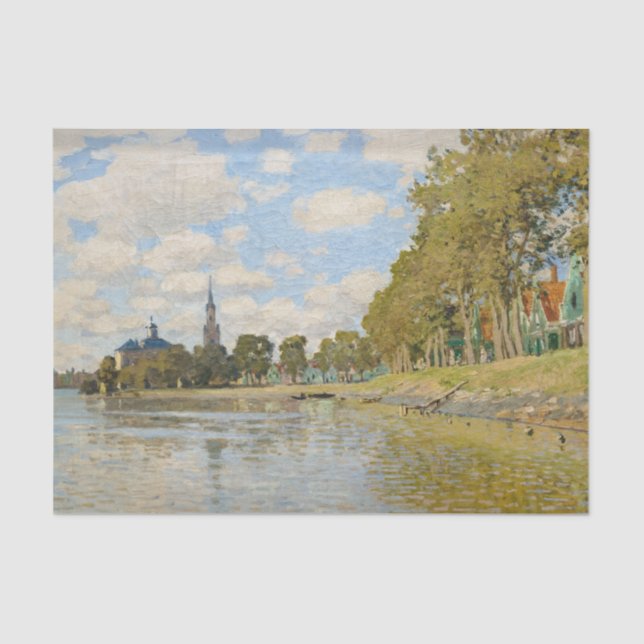 Claude Monet - Zaandam Tissue Paper (Front)