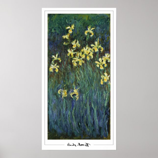 Claude Monet Zedign Art Poster #12 (Front)
