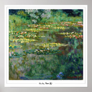 Claude Monet Zedign Art Poster #13