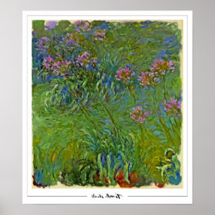 Claude Monet Zedign Art Poster #158