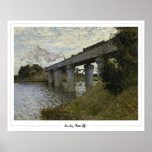 Claude Monet Zedign Art Poster #21 (Front)