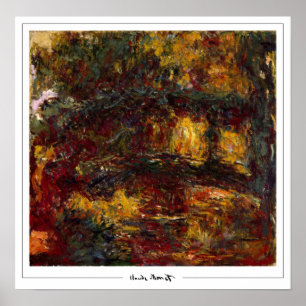 Claude Monet Zedign Art Poster #2-2