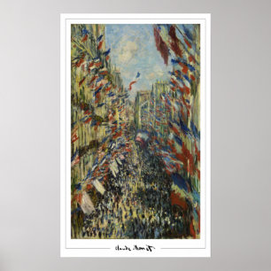 Claude Monet Zedign Art Poster #54